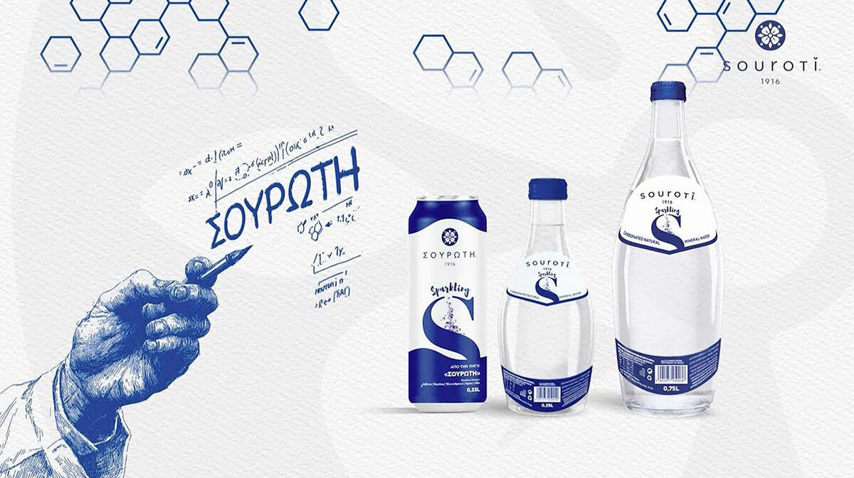 Η 𝗦𝗢𝗨𝗥𝗢𝗧𝗜 είναι κάτι παραπάνω από ένα απλό ανθρακούχο φυσικό μεταλλικό νερό.